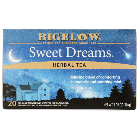 BIGELOW: Sweet Dreams Herbal Tea 20 Bags, 1.09 oz - #tag1# - #tag2#