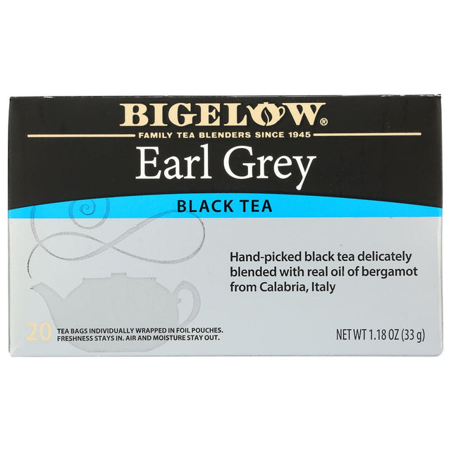 BIGELOW: Tea Black Tea Earl Grey, 20 tea bags - #tag1# - #tag2#