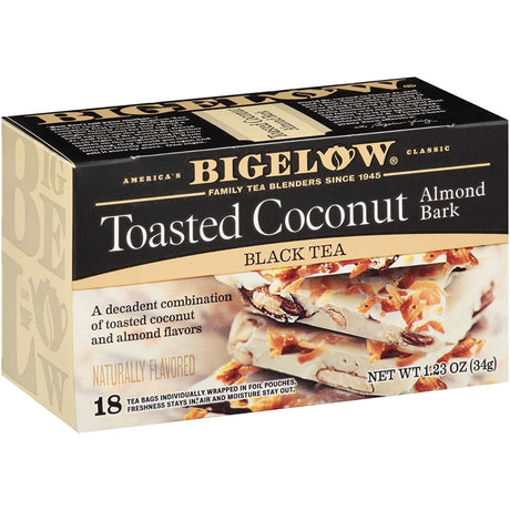 BIGELOW: Toasted Coconut Black Tea, 1.23 oz - #tag1# - #tag2#