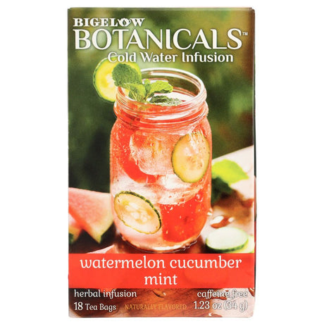 BIGELOW: Watermelon Cucumber Mint Cold Water Infusion Tea, 1.23 oz - #tag1# - #tag2#