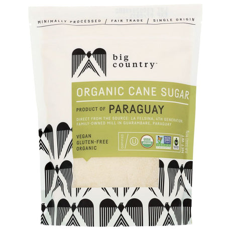 BIG COUNTRY FOODS: Cane Sugar Org, 32 oz - #tag1# - #tag2#