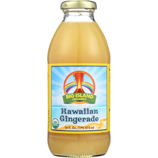 BIG ISLAND ORGANICS: Juice Hawaiian Gingerade Organic, 16 OZ - #tag1# - #tag2#