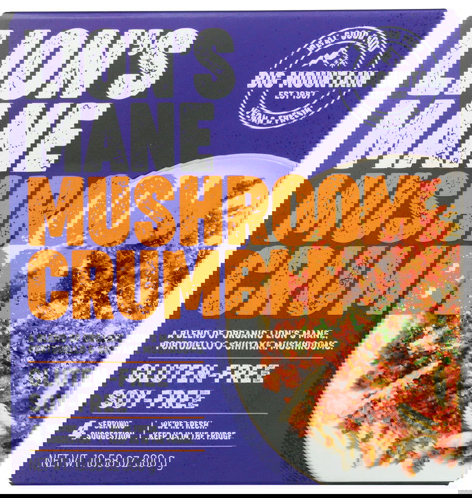 BIG MOUNTAIN FOODS: Lions Mane Mushroom Crumble, 10.58 oz - #tag1# - #tag2#