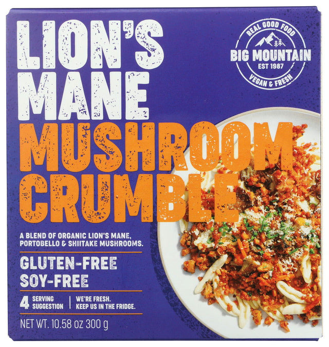 BIG MOUNTAIN FOODS: Lions Mane Mushroom Crumble, 10.58 oz - #tag1# - #tag2#