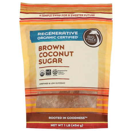 BIG TREE FARMS: Organic Coconut Palm Sugar Blonde, 16 oz - Sunshine Co Op. - #tag1# - #tag2# - #tag3# - #tag4#
