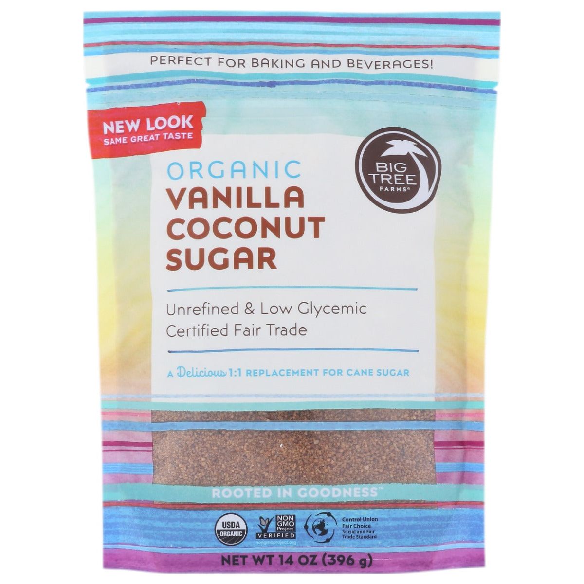 BIG TREE FARMS: Organic Vanilla Coconut Sugar, 14 oz - #tag1# - #tag2#