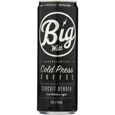 BIG WATT: Cold Press Coffee, 12 oz - #tag1# - #tag2#