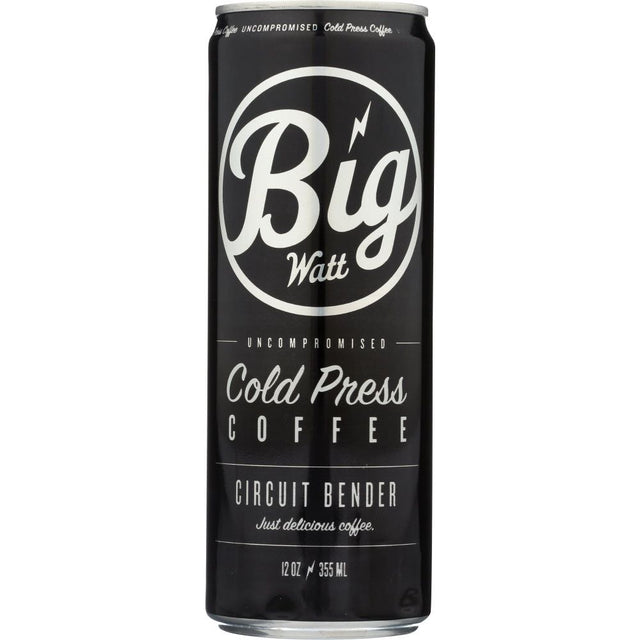 BIG WATT: Cold Press Coffee, 12 oz - #tag1# - #tag2#