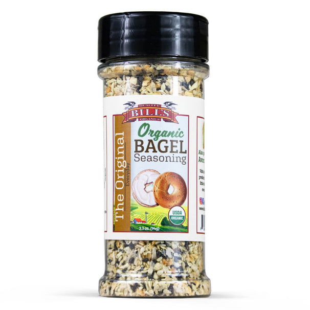 BILLS ORGANICS: Seasoning Bagel The Orig, 3.3 oz - #tag1# - #tag2#