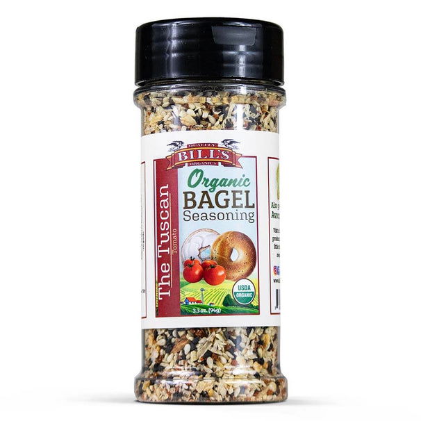 BILLS ORGANICS: Ssnng Bagel Tuscan, 3.3 oz - #tag1# - #tag2#
