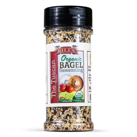 BILLS ORGANICS: Ssnng Bagel Tuscan, 3.3 oz - #tag1# - #tag2#