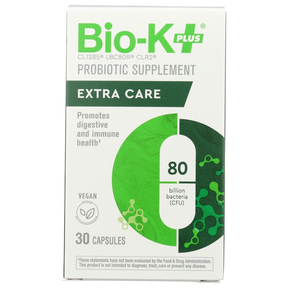 BIO-K: Probiotic Extra Care 80 Billion, 30 cp - #tag1# - #tag2#