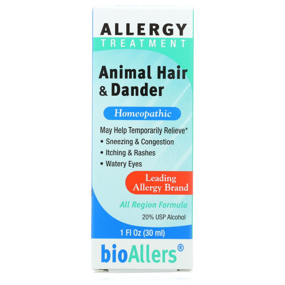BIOALLERS: Allergy Animal Hair Dander, 1 oz - #tag1# - #tag2#