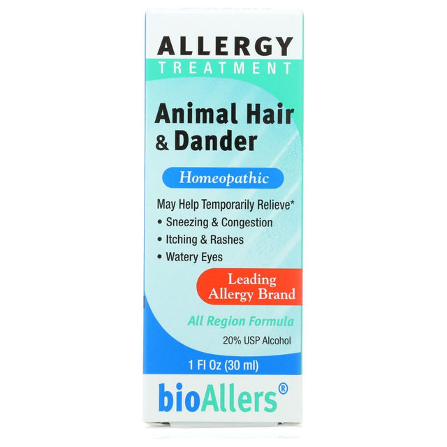 BIOALLERS: Allergy Animal Hair Dander, 1 oz - #tag1# - #tag2#