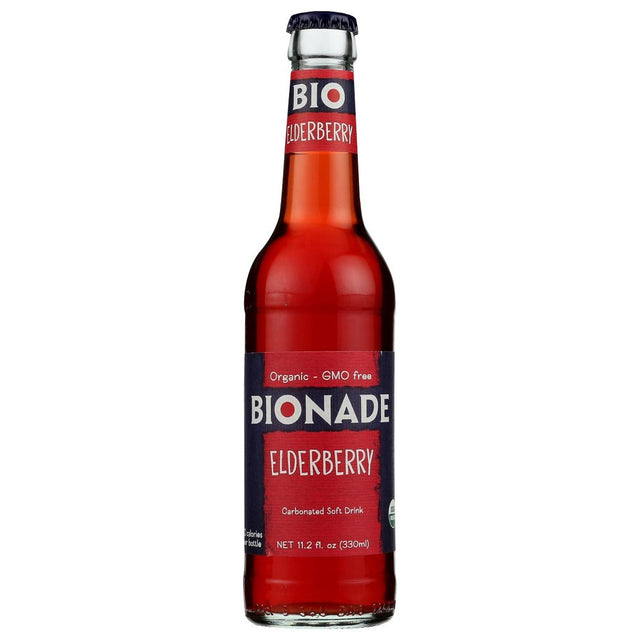 BIONADE: Soda Elderberry Org, 11.2 fo - #tag1# - #tag2#