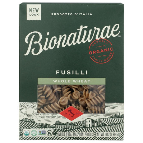BIONATURAE: 100 Percent Organic Whole Wheat Fusilli, 16 oz - #tag1# - #tag2#
