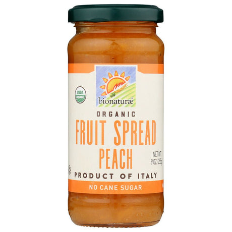 BIONATURAE: Fruit Spread Peach Organic, 9 oz - #tag1# - #tag2#