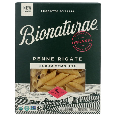 BIONATURAE: Organic Durum Semolina Pasta Penne Rigate, 16 oz - #tag1# - #tag2#