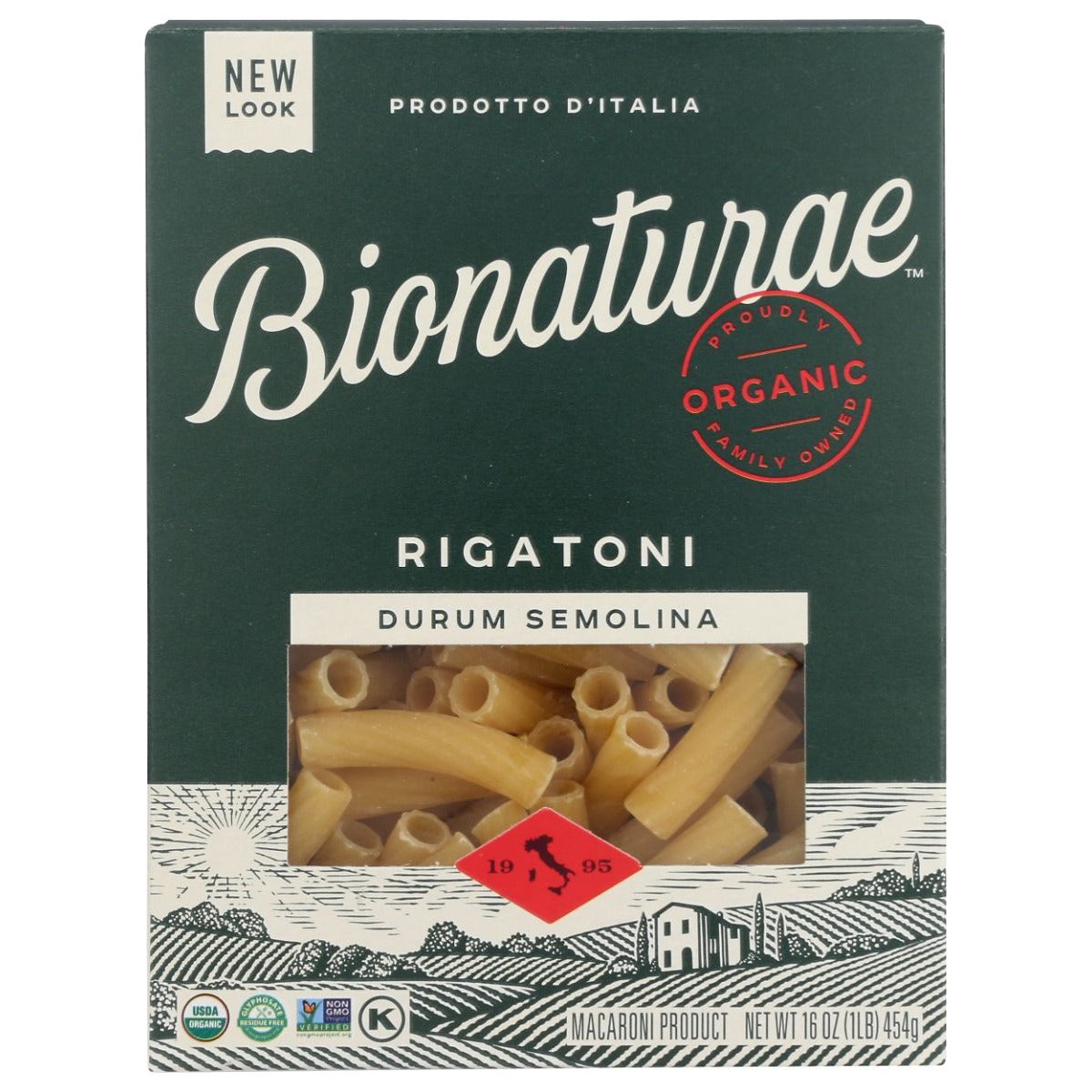 BIONATURAE: Organic Durum Semolina Rigatoni Pasta, 16 oz - #tag1# - #tag2#