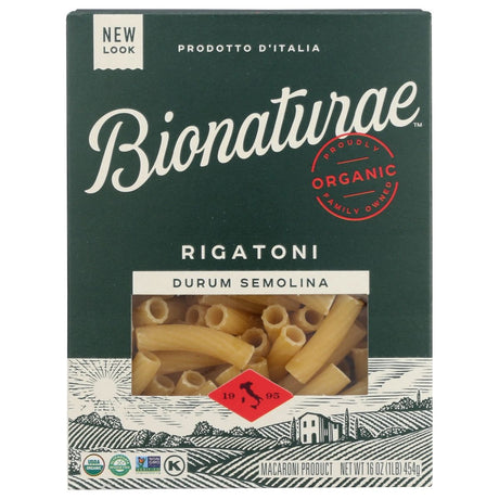 BIONATURAE: Organic Durum Semolina Rigatoni Pasta, 16 oz - #tag1# - #tag2#