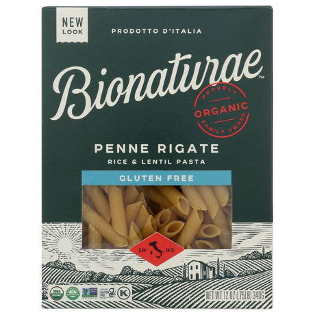 BIONATURAE: Organic Gluten Free Rice and Lentil Penne Rigate Pasta, 12 oz - #tag1# - #tag2#