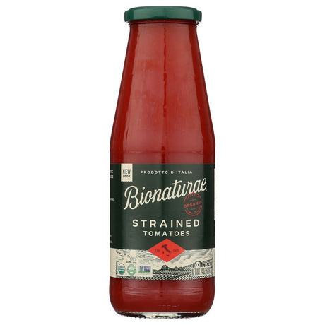 BIONATURAE: Organic Strained Tomatoes, 24 Oz - #tag1# - #tag2#