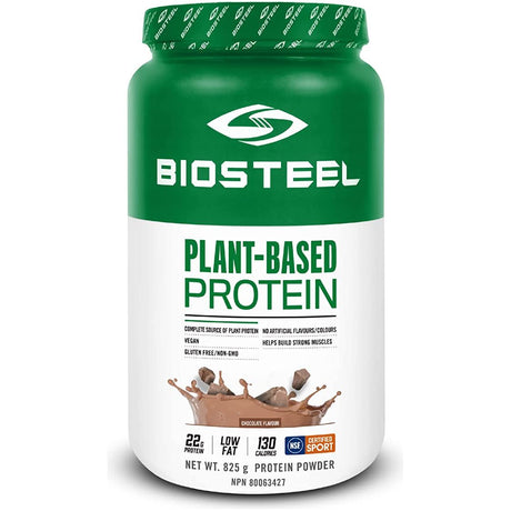 BIOSTEEL: Chocolate Plant Based Protein, 29 oz - #tag1# - #tag2#