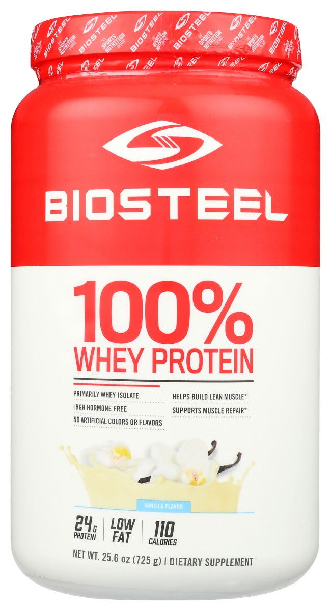 BIOSTEEL: Whey Protein Pwdr Vanilla, 26.5 oz - #tag1# - #tag2#