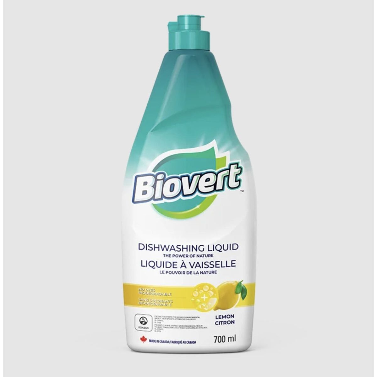 BIOVERT: Dishwashing Liquid Lemon, 23.7 fo - #tag1# - #tag2#