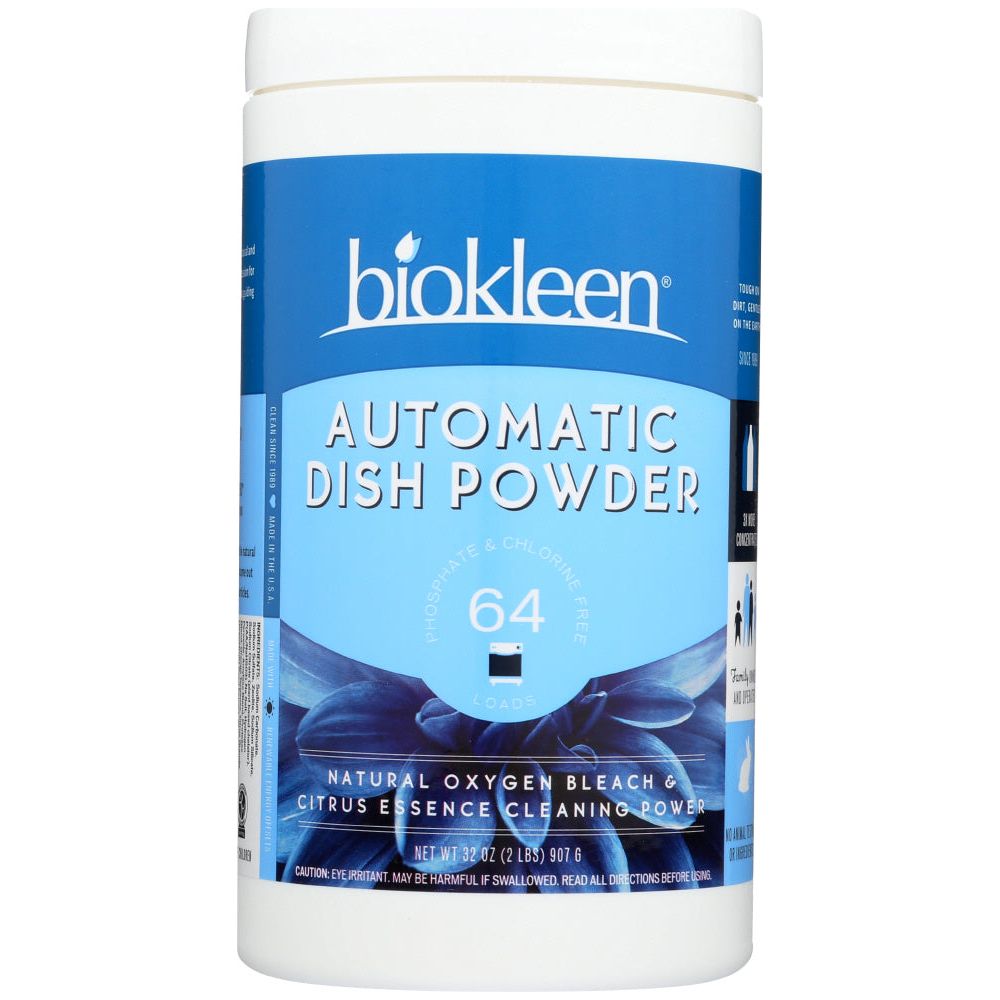 BIO KLEEN: Automatic Dish Powder With Natural Oxygen Bleach, 32 oz - #tag1# - #tag2#