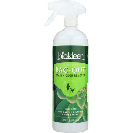 BIO KLEEN: Bac Out Stain And Odor Remover Foam Spray, 32 oz - #tag1# - #tag2#