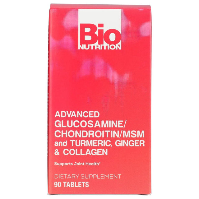 BIO NUTRITION: Advanced Glucosamine Chondroitin MSM, 90 tb - #tag1# - #tag2#