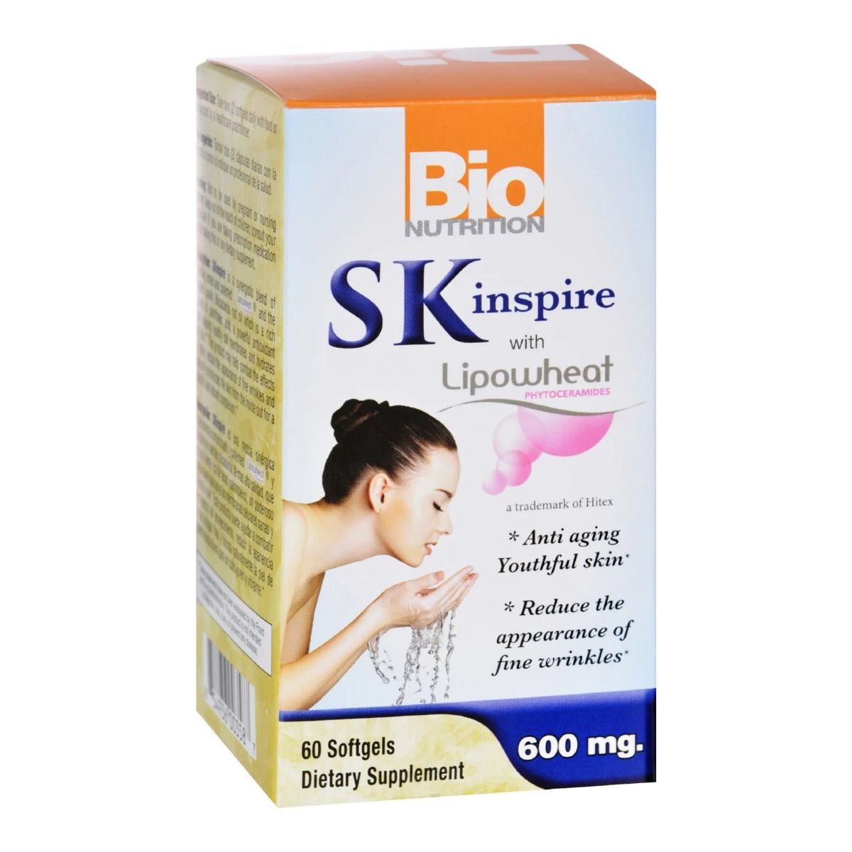 BIO NUTRITION: SKinspire with Lipowheat, 60 sg - #tag1# - #tag2#