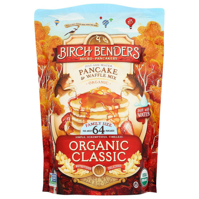 BIRCH BENDERS: Mix Pncake Waffle Classic, 40 OZ - #tag1# - #tag2#