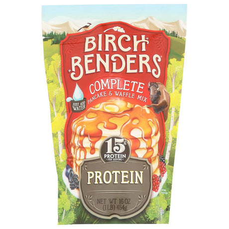 BIRCH BENDERS: Pancake & Waffle Mix Protein, 16 oz - #tag1# - #tag2#
