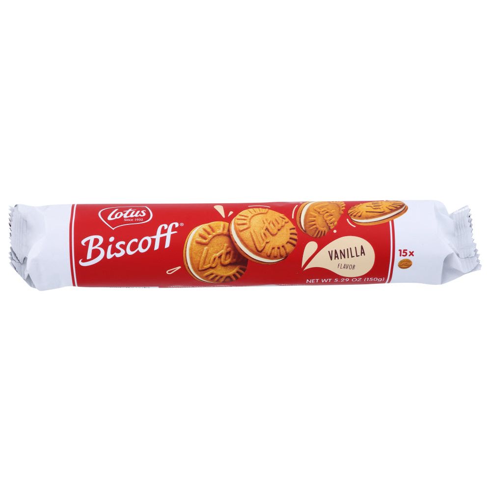 BISCOFF: Cookie Sandwich Vanla Crm, 5.29 oz - #tag1# - #tag2#