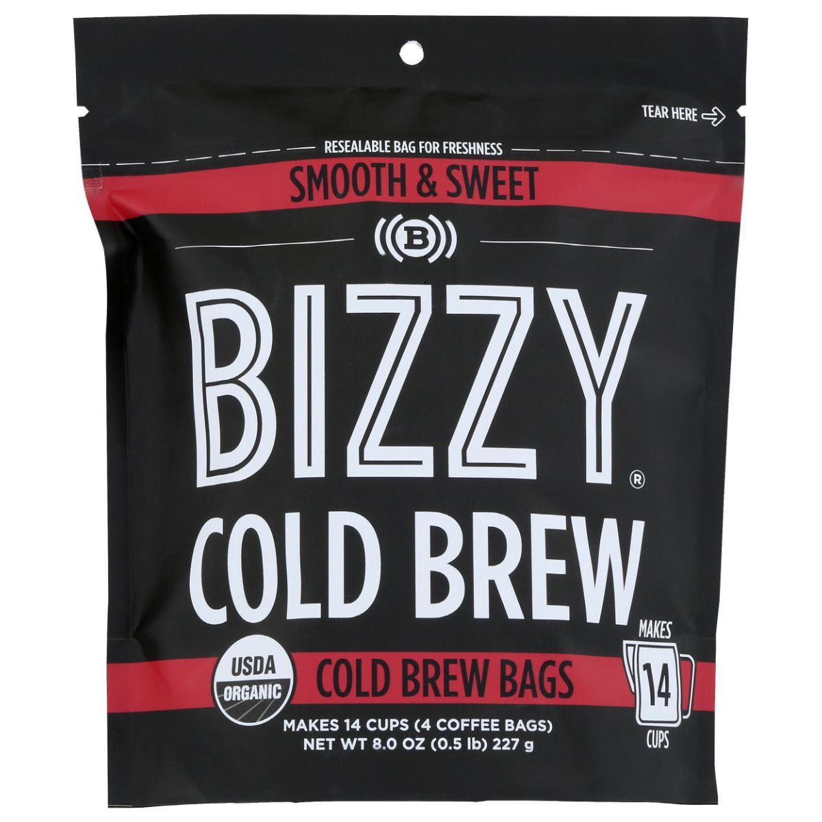 BIZZY COFFEE: Smooth and Sweet Coffee, 8 oz - #tag1# - #tag2#