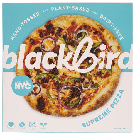 BLACKBIRD FOODS: Pizza Plnt Bsd Supreme, 14 oz - #tag1# - #tag2#