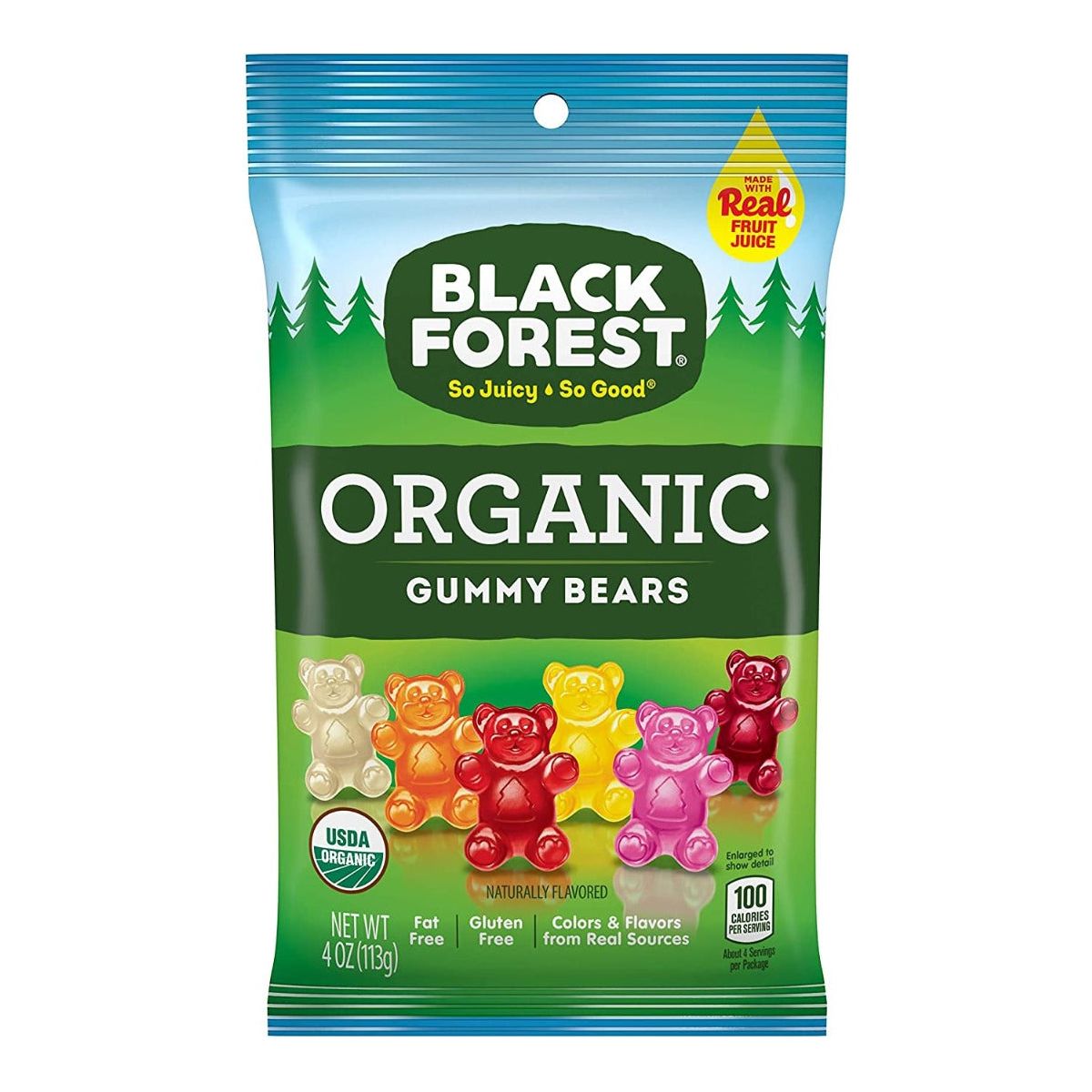 BLACK FOREST: Organic Gummy Bears, 4 oz - #tag1# - #tag2#