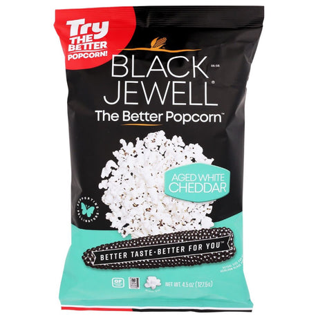 BLACK JEWELL: Aged White Cheddar Popcorn RTE, 4.5 oz - #tag1# - #tag2#