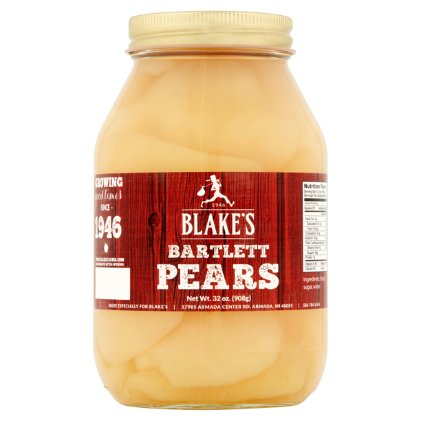 BLAKES: Bartlett Pears Halves, 32 fo - #tag1# - #tag2#