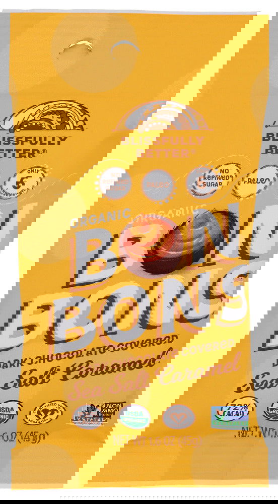 BLISSFULLY BETTER: Sea Salt Caramel Bonbons, 1.6 oz - #tag1# - #tag2#