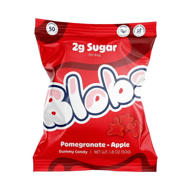 BLOBS: Candy Pmgrnt Apple Gummy, 1.8 oz - #tag1# - #tag2#