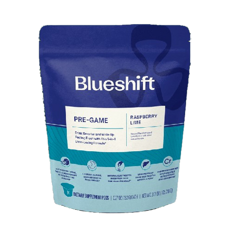 BLUESHIFT NUTRITION: Pre Game Raspberry Lime 14Ct, 3.71 oz - #tag1# - #tag2#