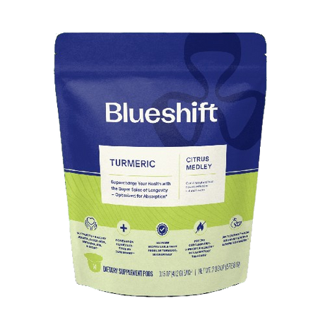 BLUESHIFT NUTRITION: Turmeric Citrus Medley 14Ct, 2.03 oz - #tag1# - #tag2#