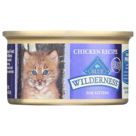 BLUE BUFFALO: Blue Wilderness For Kittens Chicken Recipe, 3 oz - #tag1# - #tag2#