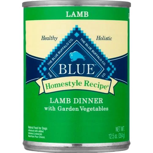 BLUE BUFFALO: Lamb Dinner With Garden Vegetables Adult Dog Food, 12.5 oz - #tag1# - #tag2#