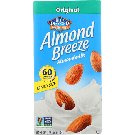 BLUE DIAMOND: Almond Breeze Almond Milk Original, 64 oz - #tag1# - #tag2#