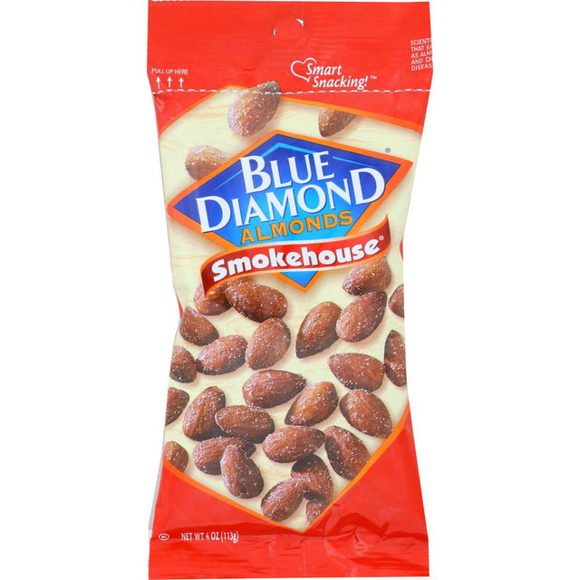 BLUE DIAMOND: Almonds Smokehouse, 4 oz - #tag1# - #tag2#