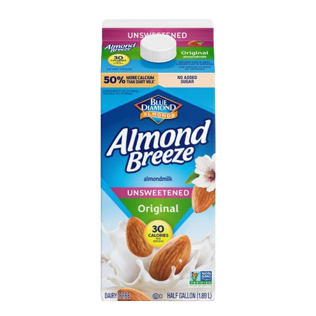 BLUE DIAMOND: Unsweetened Original Almondmilk, 64 fo - #tag1# - #tag2#